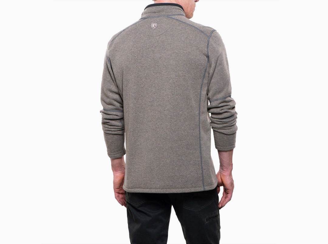 REVEL 1/4 ZIP SWEATER - OATMEAL