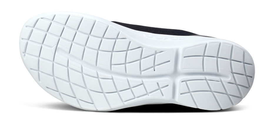 WOMEN'S OOMG SPORT LS LOW SHOE - WHITE BLACK