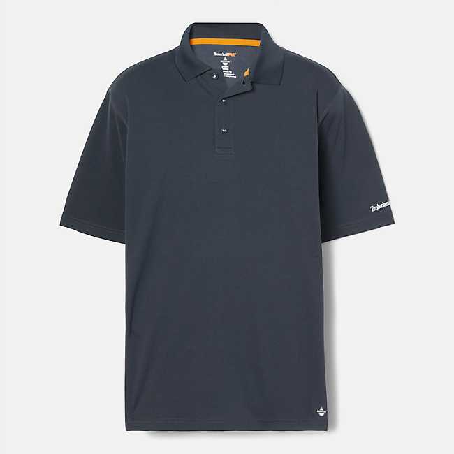 MEN'S TIMBERLAND WICKING GOOD POLO SHIRT - NAVY