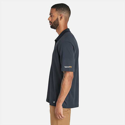 MEN'S TIMBERLAND WICKING GOOD POLO SHIRT - NAVY