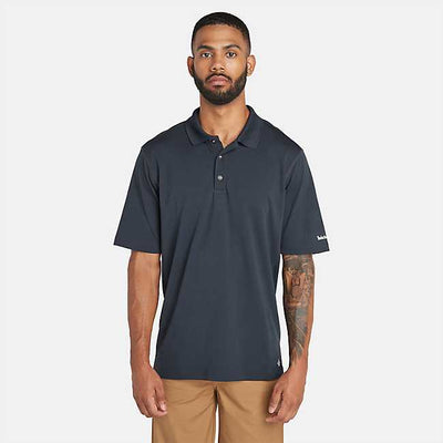 MEN'S TIMBERLAND WICKING GOOD POLO SHIRT - NAVY