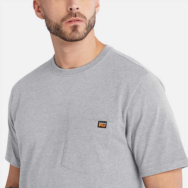 MEN'S CORE POCKET T-SHIRT - GREY