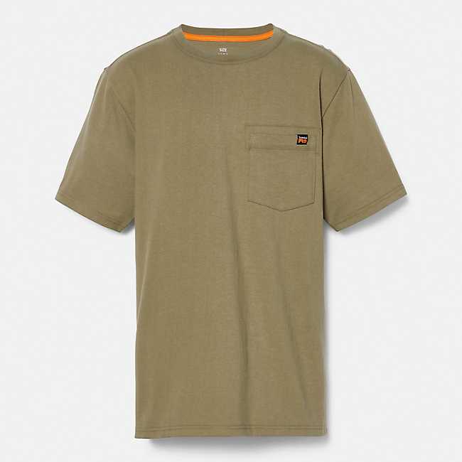 MEN'S CORE POCKET T-SHIRT - BURNT OLIVE