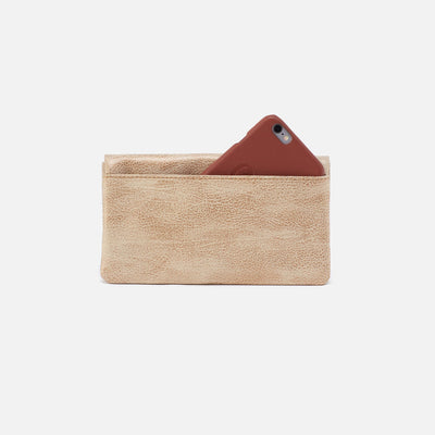 LUMEN CONTINENTAL WALLET GOLD LEAF