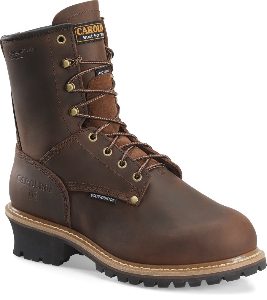 ELM 8 IN. INTERNAL MET GUARD STEEL TOE INSULATED WATERPROOF WORK BOOT