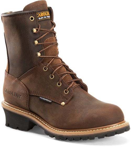 ELM 8 IN STEEL TOE WATERPROOF LOGGER