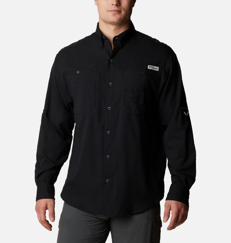 TAMIAMI II LS SHIRT  BLACK