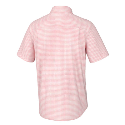 HUK TIDE POINT BUTTON-DOWN SHORT SLEEVE SHIRT