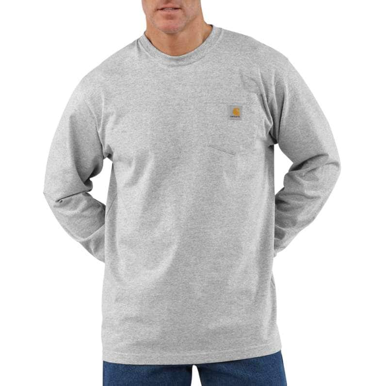 WORKWEAR POCKET LS - GREY