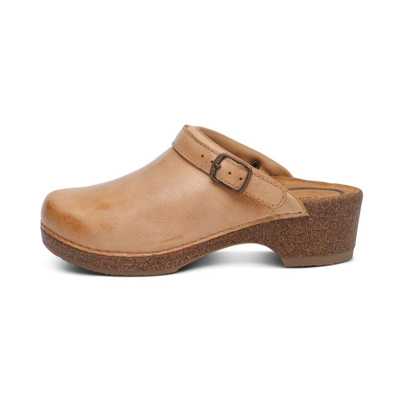 BECKIE CORK CLOG - NATURAL