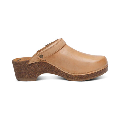 BECKIE CORK CLOG - NATURAL