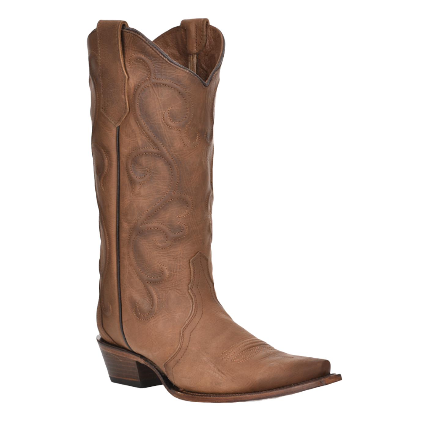 L6014 WOMEN'S CIRCLE G CINNAMON BROWN BOOTS