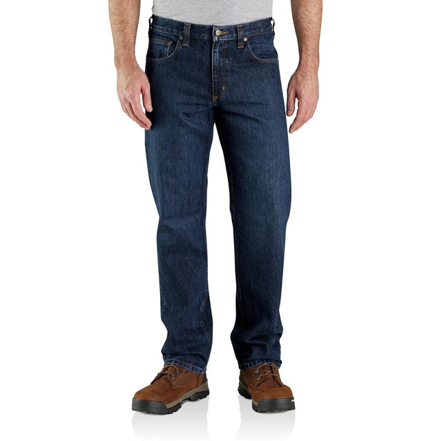 RELAXED FIT 5 POCKET JEAN - DEEP CREEK