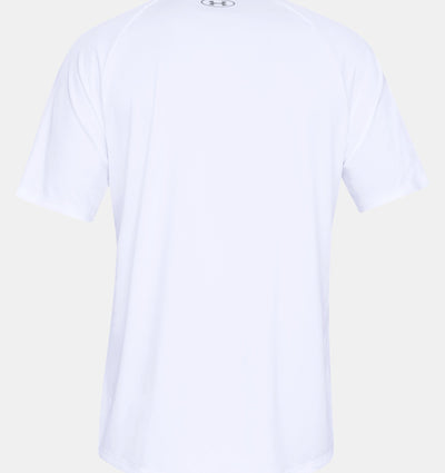 UA TECH TEE SS  - WHITE