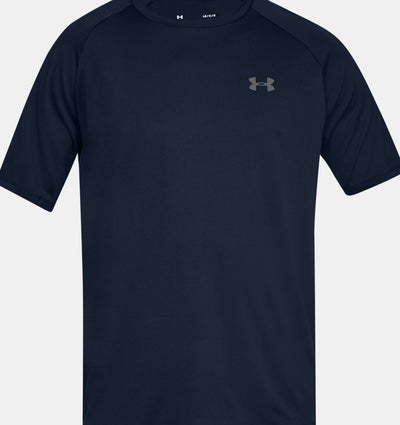 UA TECH TEE ACADEMY GRAPHITE