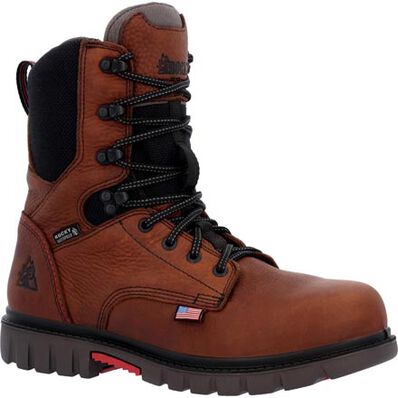 ROCKY WORKSMART 8 IN WP CT WORK BOOT