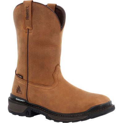 RAMS HORN WATERPROOF PULL-ON WORK BOOT