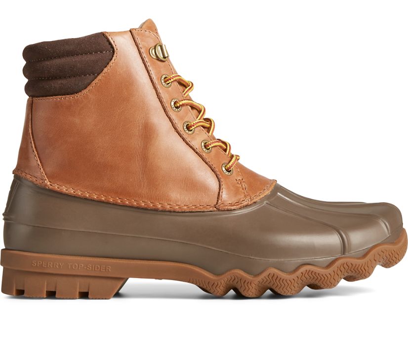 MEN' S AVENUE DUCK BOOT TAN/BRN