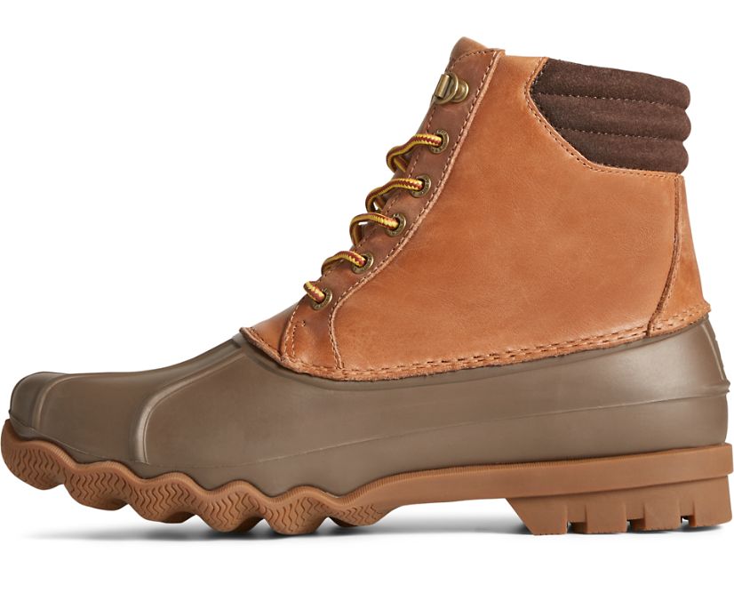 MEN' S AVENUE DUCK BOOT TAN/BRN