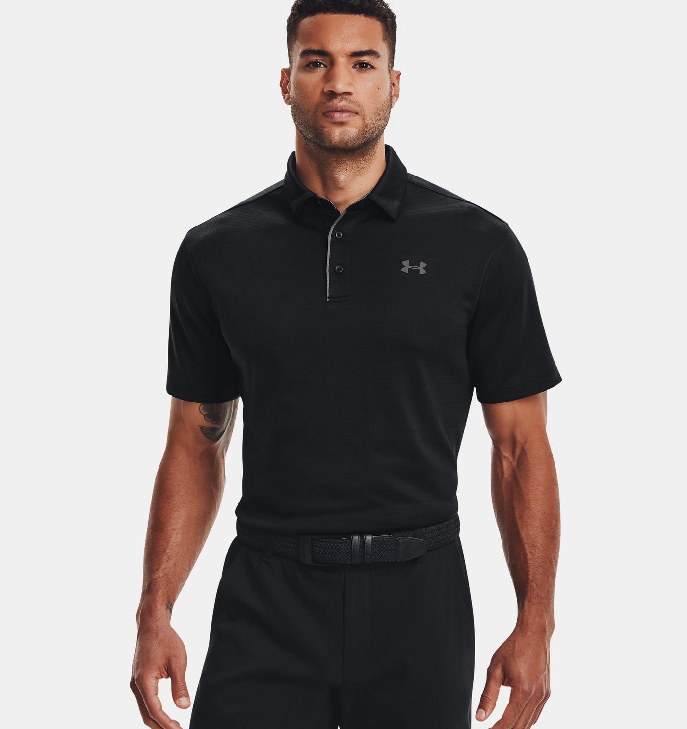 TECH POLO - BLACK / GRAPHITE