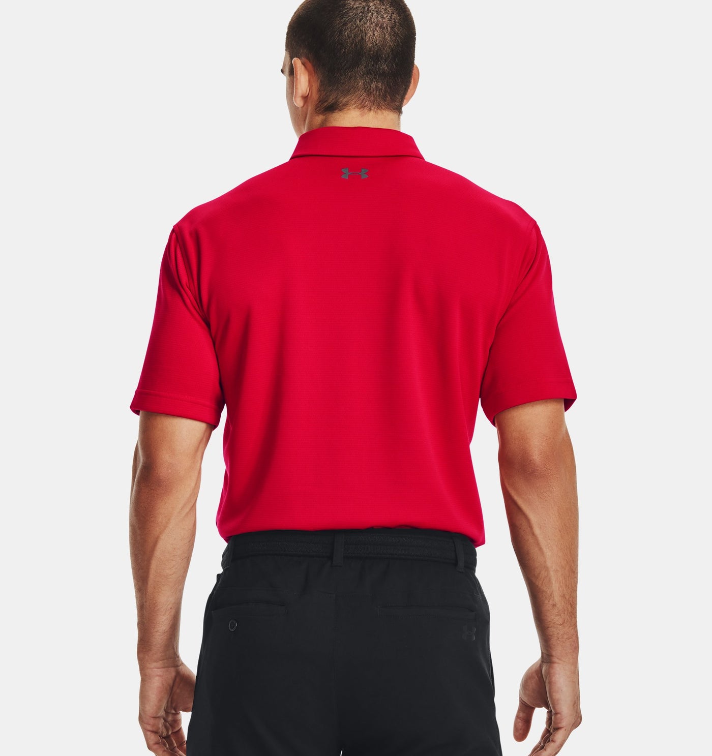 TECH POLO - RED / GRAPHITE