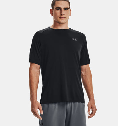 UA TECH TEE SS BLACK