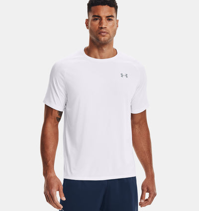 UA TECH TEE SS  - WHITE