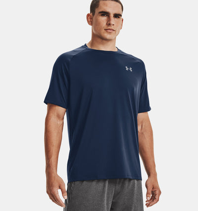 UA TECH TEE ACADEMY GRAPHITE