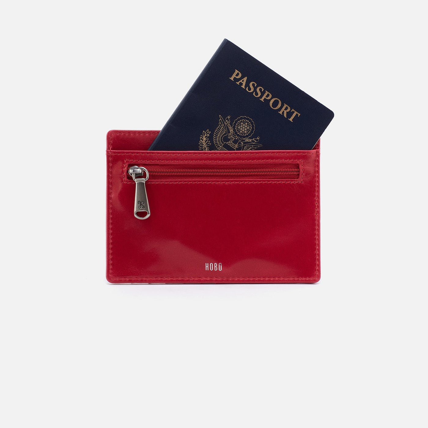 EURO SLIDE CARD CASE - CLARET