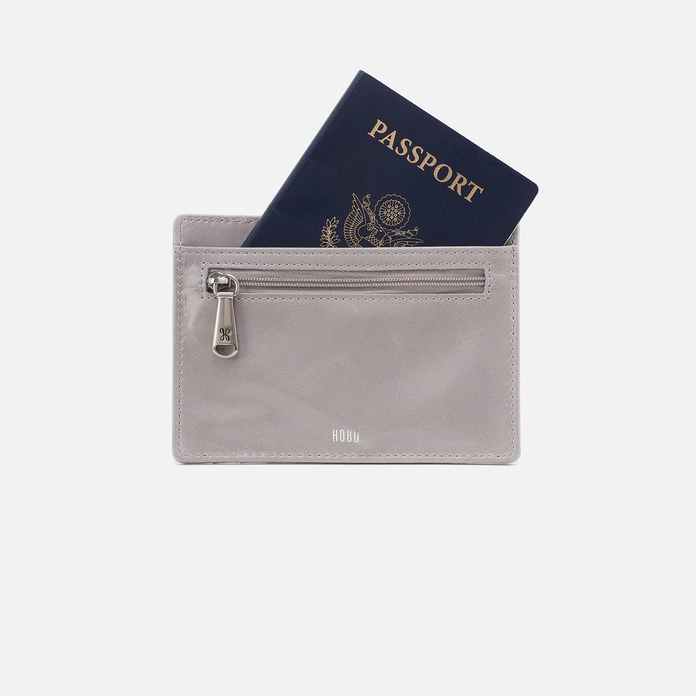 EURO SLIDE CARD CASE - LIGHT GREY