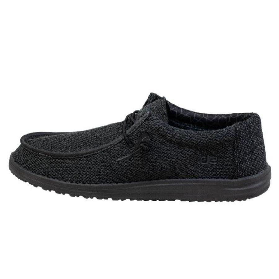 WALLY SOX  MICRO TOTAL BLACK