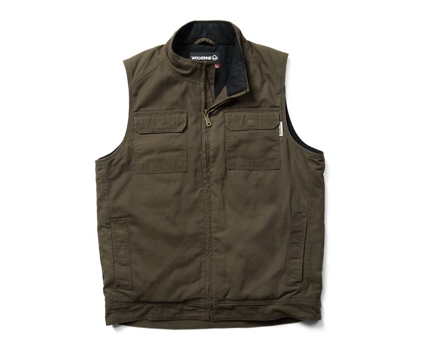 LOCKHART VEST BLACK OLIVE