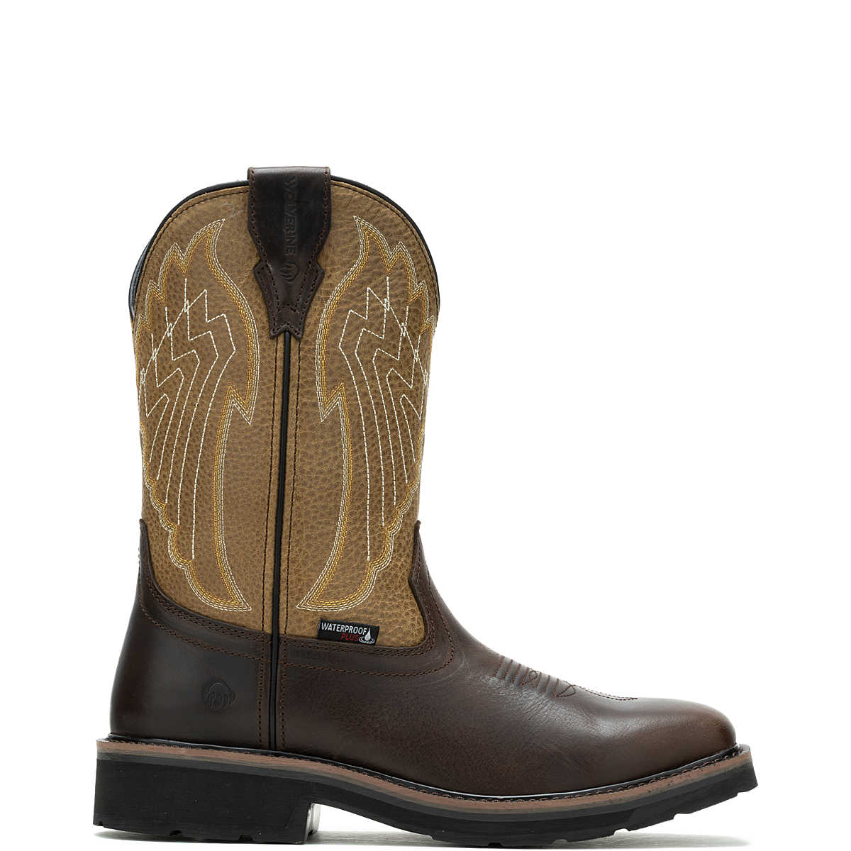 MEN'S RANCHER EAGLE WATERPROOF STEEL-TOE WELLINGTON WORK BOOT