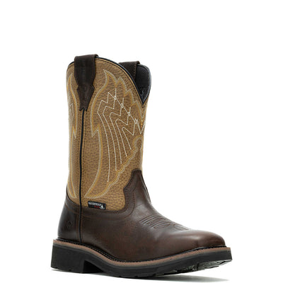 MEN'S RANCHER EAGLE WATERPROOF STEEL-TOE WELLINGTON WORK BOOT