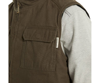 LOCKHART VEST BLACK OLIVE