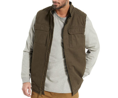 LOCKHART VEST BLACK OLIVE