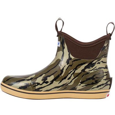 MEN'S 6 IN MOSSY OAK BOTTOMLAND ANKLE DECK BOOT