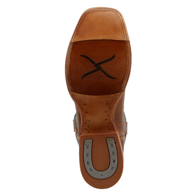 MEN'S 12 IN RANCHER TAN & TEAL