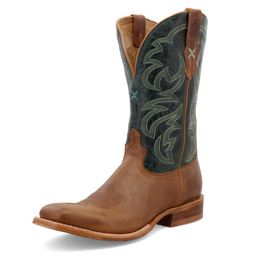 MEN'S 12 IN RANCHER TAN & TEAL