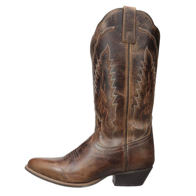 WOMEN'S AMELIA DISTRESSED WESTERN BOOT