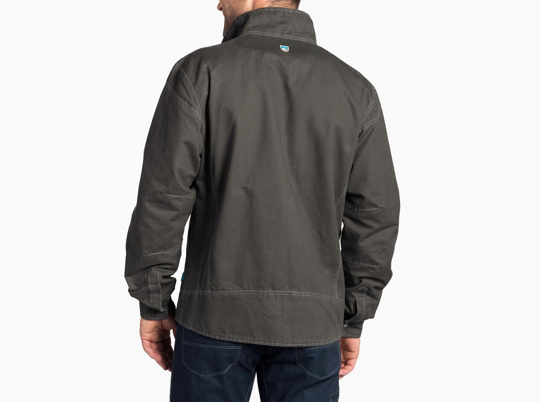 BURR JACKET - GUNMETAL